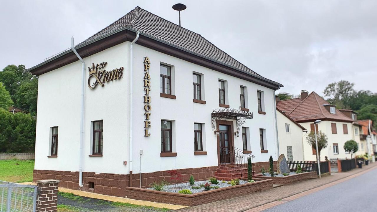 Zur Krone Aparthotel Widdershausen Экстерьер фото